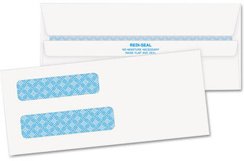 Quality Park™ Double Window Security Tinted Check Envelope,  #8 5/8,White, 500/Box