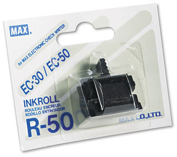 Max® R50 Replacement Ink Roller,  Black