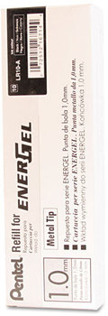 Pentel® Refill for Pentel® EnerGel® Retractable Liquid Gel Pens,  Bold, Black Ink