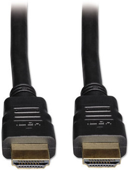 Tripp Lite HDMI Cables,  10 ft, Black; HDMI 1.4 Male; HDMI 1.4 Male
