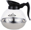 A Picture of product OGF-CPU12 Coffee Pro Unbreakable Coffee Decanter,  12-Cup, Stainless Steel/Polycarbonate