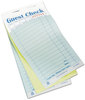 A Picture of product RPP-GC70002 Royal Guest Check Book,  Carbonless Duplicate, 3 2/5 x 6 7/10, 50/Book, 50 Books/Carton