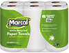 A Picture of product MRC-6709 Marcal® 100% Premium Recycled Roll Towels,  9 x 11, 60 Sheets, 15 Rolls/Carton