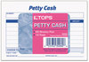 A Picture of product TOP-3008 TOPS™ Petty Cash Slips,  3 1/2 x 5, 50/Pad, 12/Pack