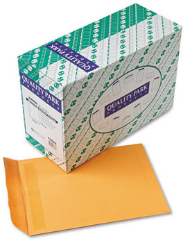Quality Park™ Redi-Seal™ Catalog Envelope,  9 1/2 x 12 1/2, Brown Kraft, 250/Box