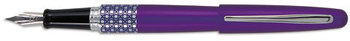 Pilot® MR Retro Pop Collection Fountain Pen,  Purple Barrel, Black Ink, Fine