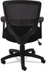 A Picture of product OIF-VS4717 OIF Swivel/Tilt Mesh Mid-Back Task Chair,  Fixed Cantilevered Arms, Black