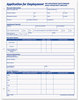 A Picture of product TOP-32851 TOPS™ Employee Application Form,  8 3/8 x 11, 50/Pad, 2/Pack
