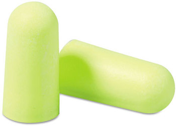 3M™ E·A·Rsoft™ Yellow Neons™ Soft Foam Earplugs E-A-Rsoft Neon Cordless, Regular Size, 200 Pairs/Box