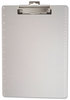 A Picture of product OIC-83016 Officemate Plastic Clipboards,  1/2" Capacity, Holds 8 1/2 x 11, Clear