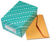 A Picture of product QUA-54301 Quality Park™ Open-Side Booklet Envelope,  Traditional, 15 x 10, Brown Kraft, 100/Box