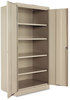 A Picture of product TNN-1480PY Tennsco 72" High Standard Cabinet,  36w x 24d x 72h, Putty