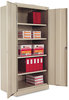 A Picture of product TNN-1480PY Tennsco 72" High Standard Cabinet,  36w x 24d x 72h, Putty
