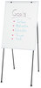 A Picture of product QRT-81E Quartet® Dry Erase Steel Easel,  Melamine, 29 x 40, White, Aluminum Frame