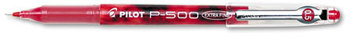 Pilot® P-500/P-700 Gel Ink Stick Pen,  Red Ink, .5mm, Dozen