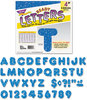 A Picture of product TEP-T1617 TREND® Ready Letters® Sparkles Letter Set,  Blue Sparkle, 4"h, 71/Set