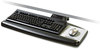 A Picture of product MMM-AKT60LE 3M Knob Adjust Keyboard Tray with Standard Platform,  25-1/5w x 12d, Black