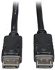 A Picture of product TRP-P580006 Tripp Lite DisplayPort Cable,  6 ft, Black
