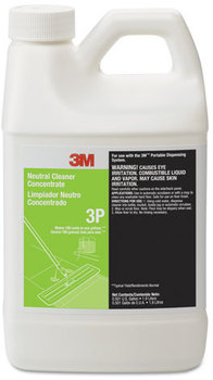 3M Neutral Cleaner Concentrate 3P,  Fresh Scent, 1.9L Bottle