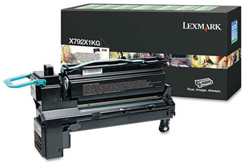 Lexmark™ X792X2YG-X792X1KG Toner,  20,000 Page-Yield, Black