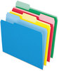 A Picture of product PFX-82300 Pendaflex® Colored File Folders,  1/3 Cut Top Tab, Letter, Assorted Colors, 24/Pack