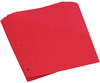 A Picture of product UNV-61683 Universal® Slash-Cut Pockets for Three-Ring Binders Jacket, Letter, 11 Pt., 8.5 x Red, 10/Pack