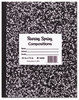 A Picture of product ROA-77222 Roaring Spring® Marble Cover Composition Book,  Wide Rule, 9 3/4 x 7 1/2, 60 Pages