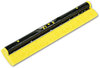 A Picture of product RCP-6436YEL Rubbermaid® Commercial Steel Roller Sponge Mop Head Refill,  Sponge, 12" Wide, Yellow