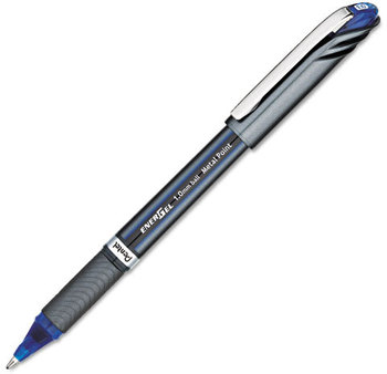 Pentel® EnerGel® NV Liquid Gel Pen,  1mm, Blue Barrel, Blue Ink