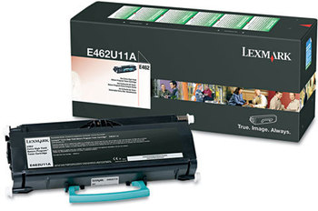 Lexmark™ E462U11A, E462U21G Toner,  18,000 Page Yield, Black