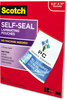 A Picture of product MMM-LS85425G Scotch™ Self-Sealing Laminating Pouches,  9.5 mil, 9 3/10 x 11 4/5, 25/Pack