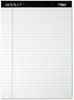 A Picture of product TOP-63366 TOPS™ Docket™ Ruled Perforated Pads,  5 x 8, Narrow, White, 50 Sheets, 6/Pack