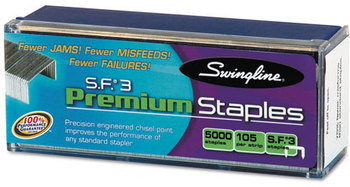 Swingline® S.F.® 3® Premium Staples,  5000/Box