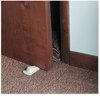 A Picture of product MAS-00975 Master Caster® Big Foot® Doorstop,  No Slip Rubber Wedge, 5w x 7 1/2d x 1 1/2h, Beige, 2/Pack