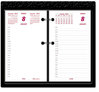 A Picture of product RED-C2R Brownline® Daily Calendar Pad Refill 6 x 3.5, White/Burgundy/Gray Sheets, 12-Month (Jan to Dec): 2024