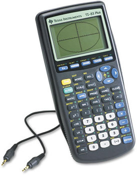 Texas Instruments TI-83Plus Programmable Graphing Calculator,  10-Digit LCD