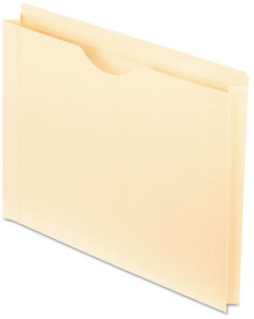 Pendaflex® Manila Reinforced File Jackets 2-Ply Straight Tab, Letter Size, 50/Box