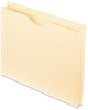 A Picture of product PFX-22150 Pendaflex® Manila Reinforced File Jackets 2-Ply Straight Tab, Letter Size, 50/Box
