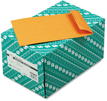 Quality Park™ Redi-Seal™ Catalog Envelope,  6 1/2 x 9 1/2, Brown Kraft, 250/Box