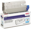 A Picture of product OKI-43866103 Oki® 43866104, 43866103, 43866101 Laser Cartridge,  11500 Page-Yield, Cyan