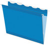 A Picture of product PFX-42622 Pendaflex® Ready-Tab™ Colored Reinforced Hanging Folders Letter Size, 1/5-Cut Tabs, Blue, 25/Box