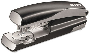 Leitz® NeXXt Series Style Metal Stapler,  Full-Strip, 40-Sheet Capacity, Black