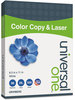 A Picture of product UNV-96242 Universal® Deluxe Color Copy & Laser Paper and 98 Bright, 28 lb Bond Weight, 8.5 x 11, White, 500/Ream