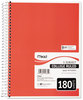 A Picture of product MEA-06710 Mead® Spiral® Notebook,  Perforated, College Rule, 8 1/2 x 11, White, 120 Sheets