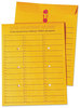 A Picture of product QUA-63562 Quality Park™ Brown Kraft String & Button Box-Style Interoffice Envelope,  10 x 13, 100/Box