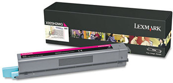 Lexmark™ X925H2CG, X925H2KG, X925H2MG, X925H2YG Toner,  7,500 Page-Yield, Magenta