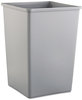 A Picture of product RCP-3958GRA Rubbermaid® Commercial Untouchable® Square Container,  Square, Plastic, 35gal, Gray