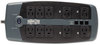 A Picture of product TRP-TLP1008TEL Tripp Lite Protect It!™ Ten- and Twelve-Outlet Surge Suppressors,  10 Outlets, 8 ft Cord, 2395 Joules, Black