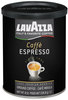 A Picture of product LAV-1450 Lavazza Caffe Espresso Ground Coffee,  Dark Roast, 8 oz Can