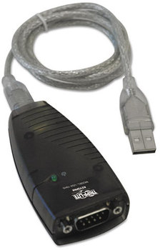 Tripp Lite USB to Serial Adapter,  DB9 to USB